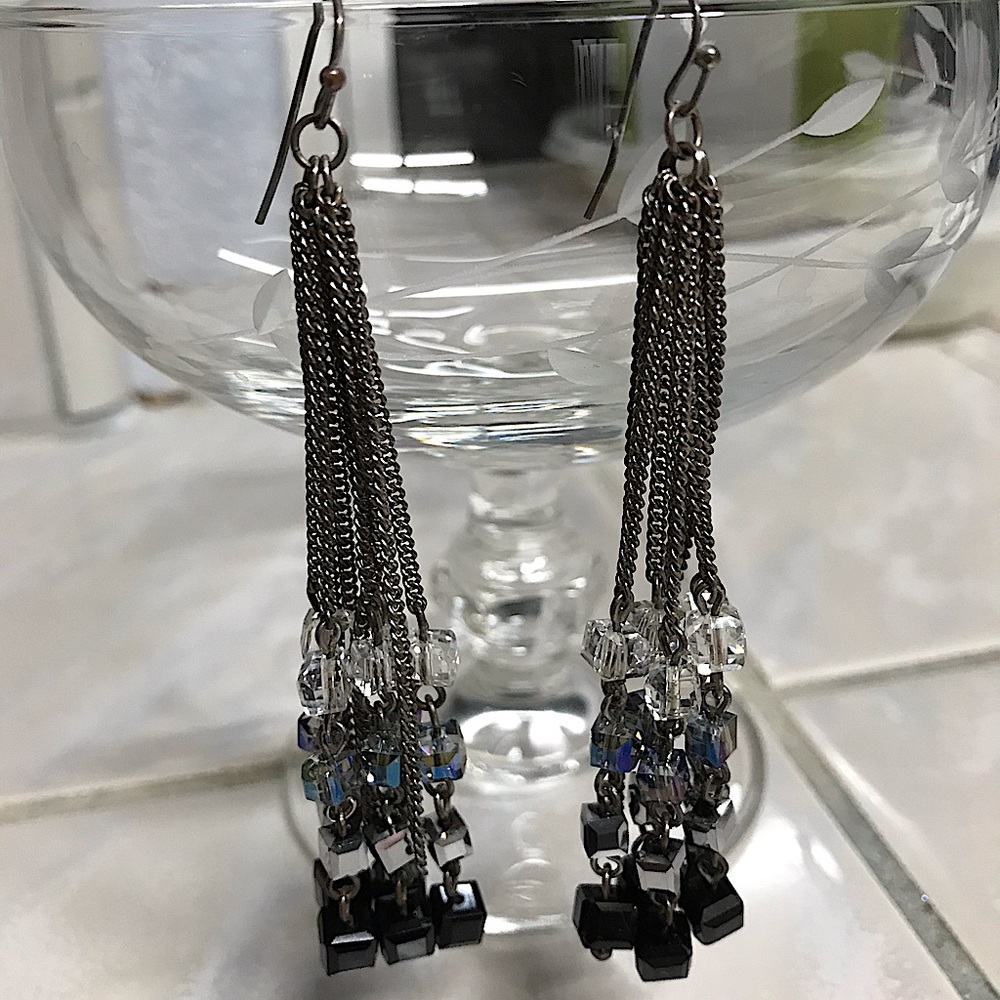 Dazzling Dangling Earrings for pierced ears